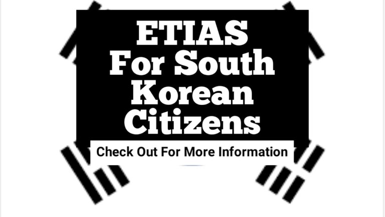 ETIAS For South Korean Citizens