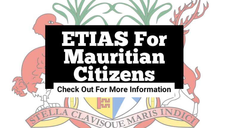 ETIAS For Mauritian Citizens