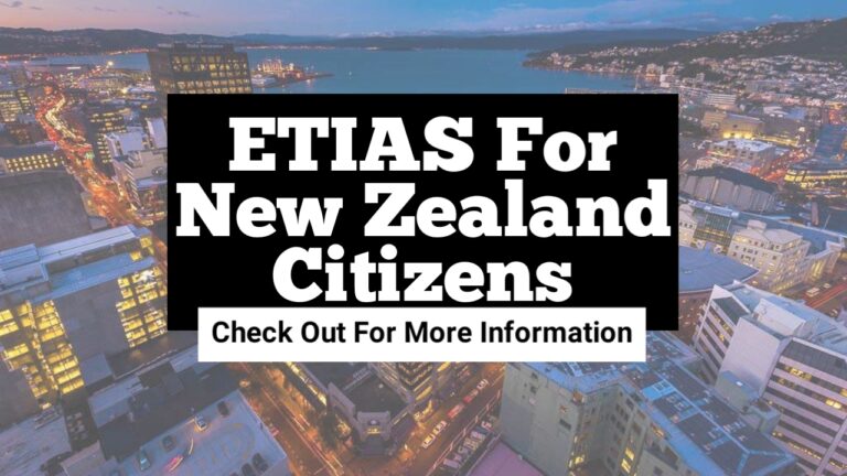 ETIAS For New Zealand Citizens