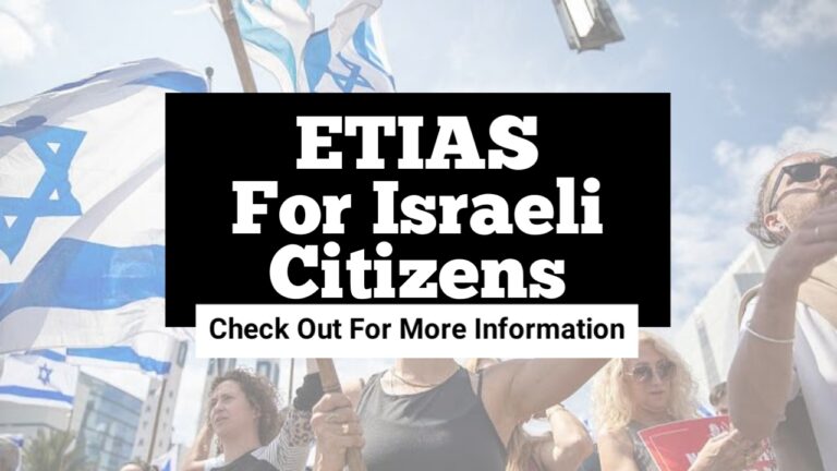 ETIAS For Israeli Citizens