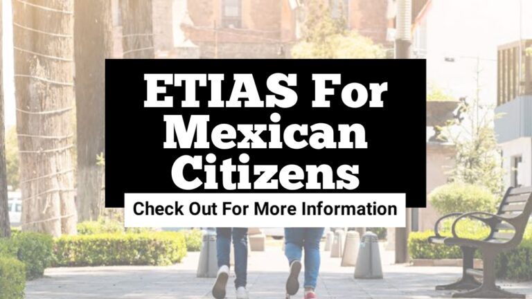 ETIAS For Mexican Citizens