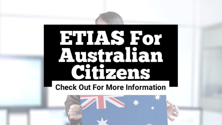 ETIAS For Australian Citizens