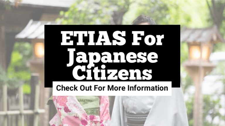 ETIAS For Japanese Citizens