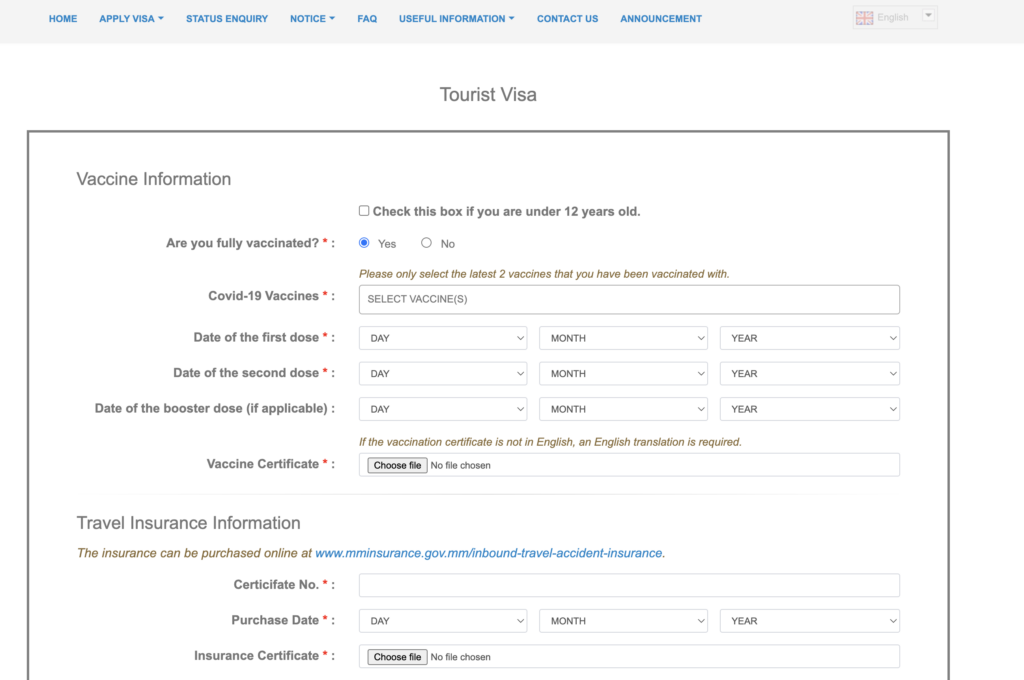Myanmar Visa For US Citizens Application Process And Requirements 2024 VisaClue
