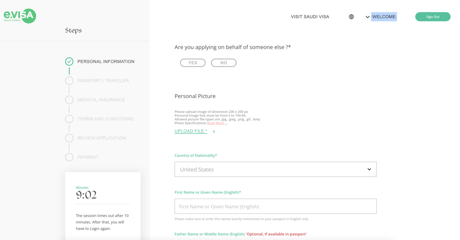 Saudi Arabia Visa for US Citizens Application Process & Requirements